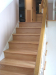 Red oak staircase remodel - after
