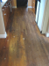 Salem Oregon red oak floor refinish - before