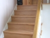 Red oak staircase remodel - after