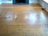 Portland Oreon topnail white oak floor refinish-before